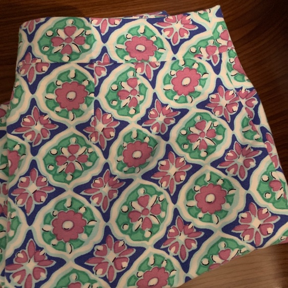 Talbots  petites a line medallion skirt. Worn 1x then dry clesned - Picture 8 of 8